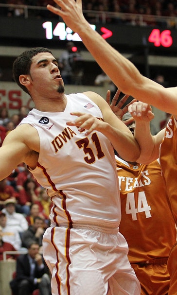 Texas falters at No. 17 Iowa State 85-76